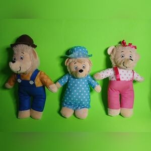 Vintage before 2000,Berenstain Bears stuffed plush [rare find]
